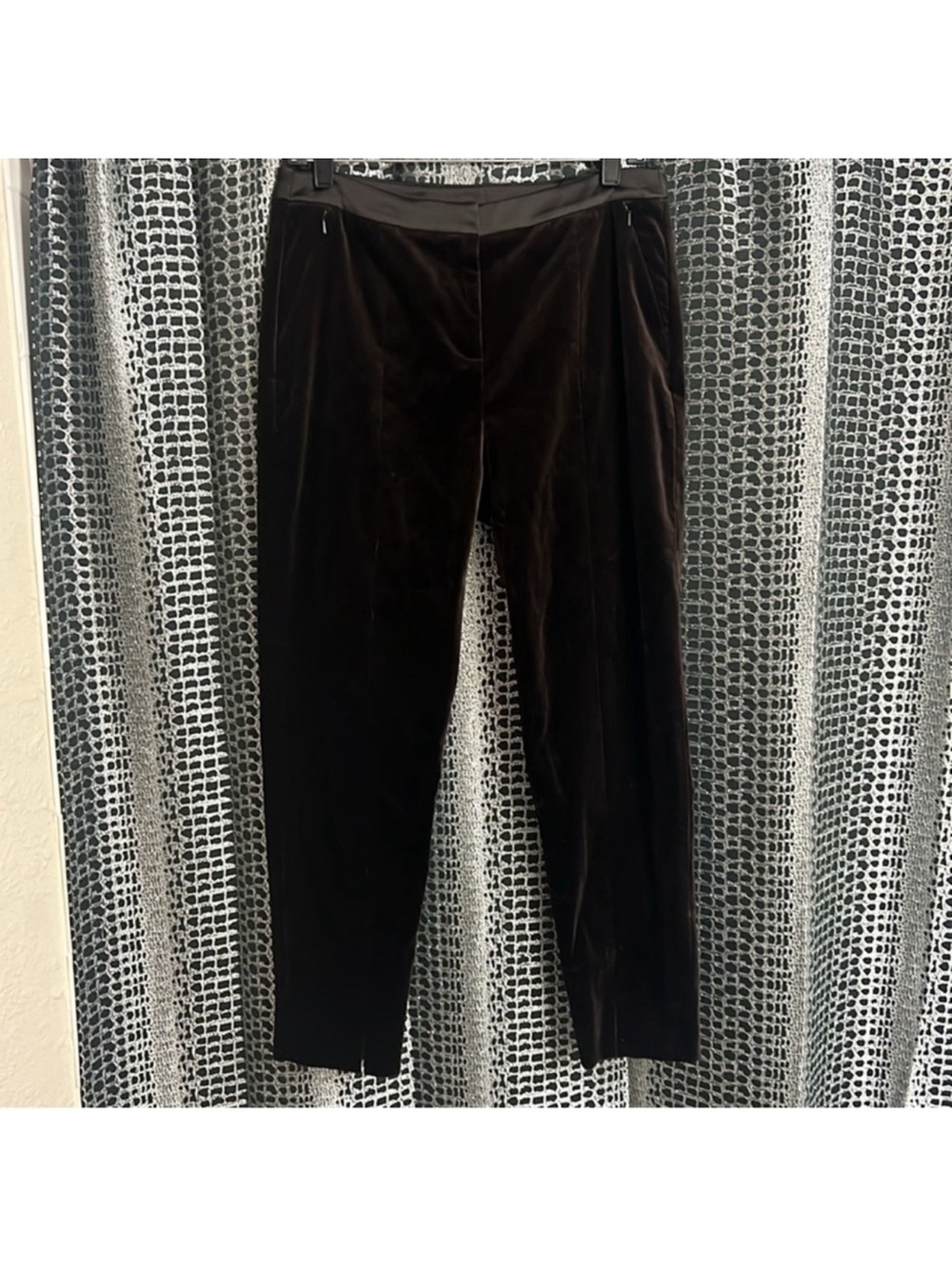 Worth New York Brown Velvet Pants